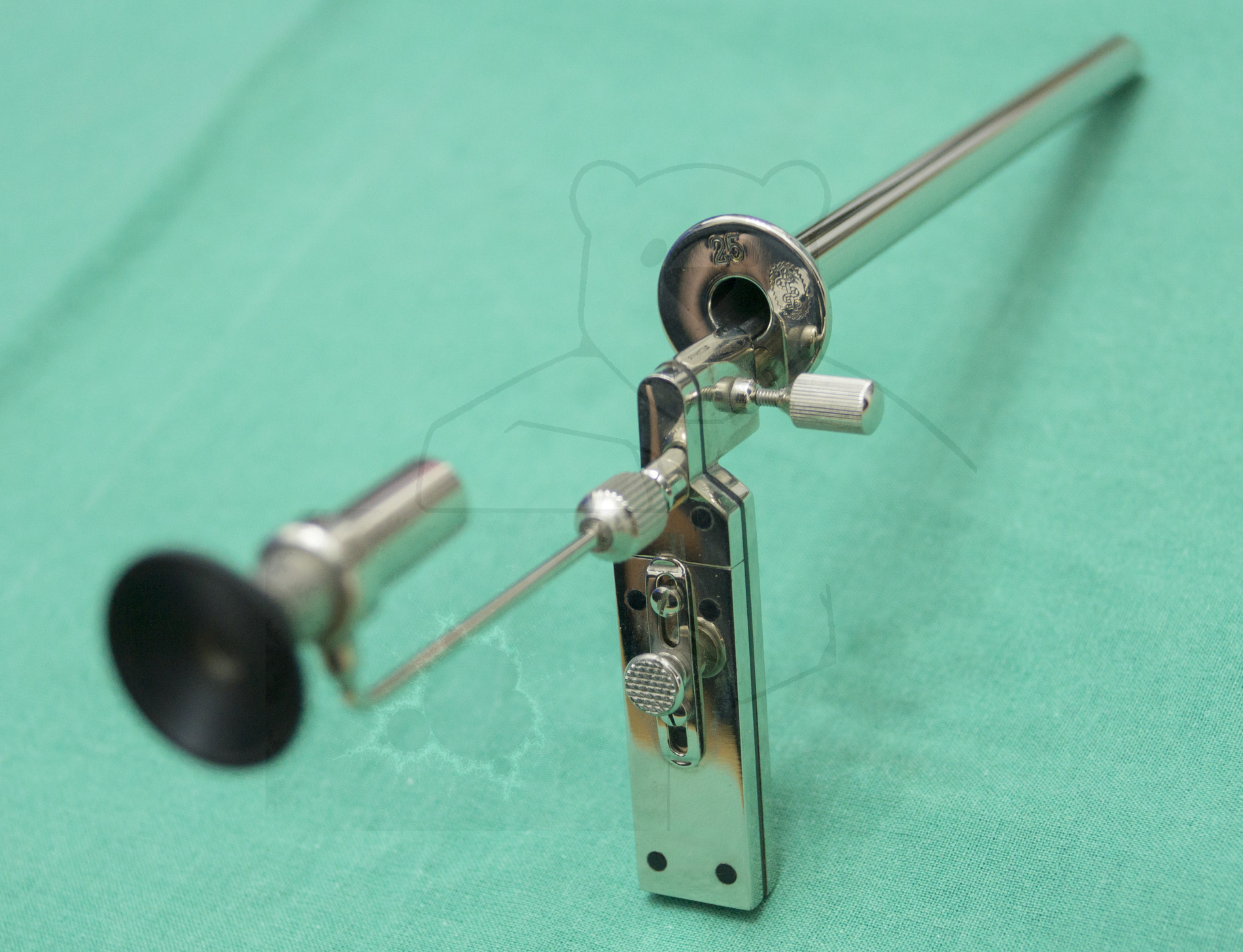 Laryngoskop - Das komplett montierte Laryngoskop